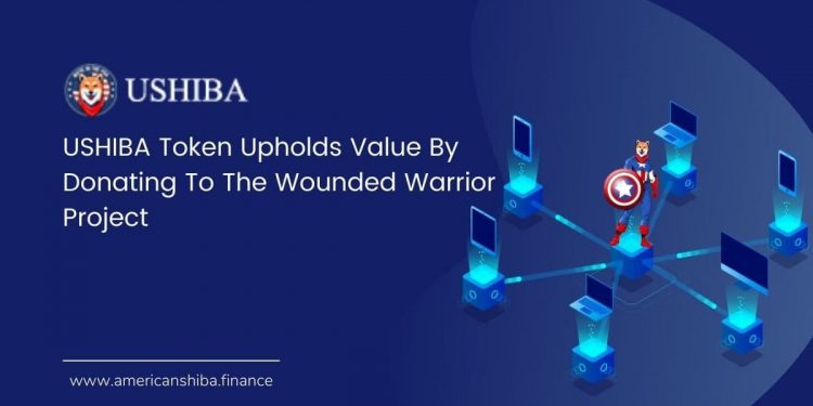 USHIBA Token Upholds Value By Donating To The Wounded Warrior Project
