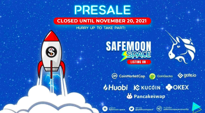 SafeMoon Space – THE NEXT BIG DeFi. Last Chance To Buy/Reserve SMSP Token