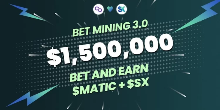 SportX & Polygon Unveil $1.5m World’s Largest ‘Bet Mining 3.0’ Campaign