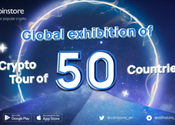 Coinstore.com Accelerates Globalization Strategy and Launches “Crypto Tour of 50 Countries”