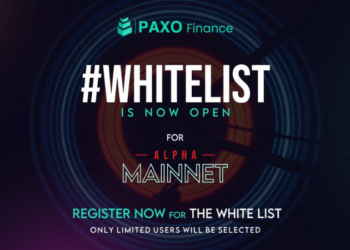Paxo Finance White Listing for Alpha Mainnet is Now Open