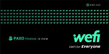 Defi Protocol Paxo Finance Rebrands to WeFi, Gears up for First Product Release