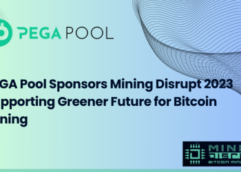 PEGA Pool is the Powered By Sponsor for Mining Disrupt 2023, Supporting Greener Future for Bitcoin Mining
