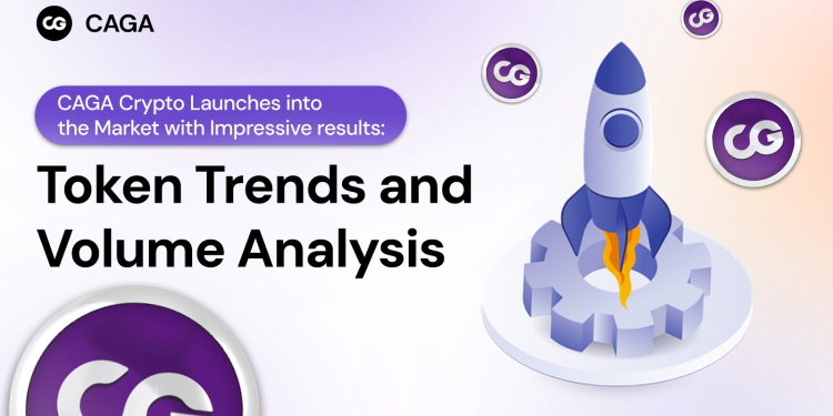 CAGA Crypto Launches into the Market with Impressive results: Token Trends and Volume Analysis