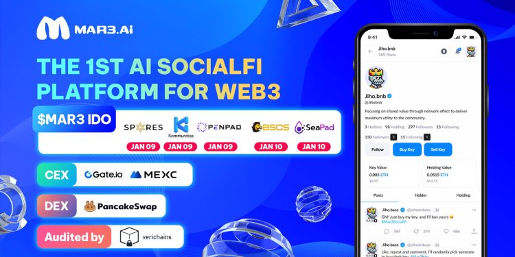 Mar3 AI Announces Token Listing on Tier-1 Exchanges After Raising Over $1.2M During IDO