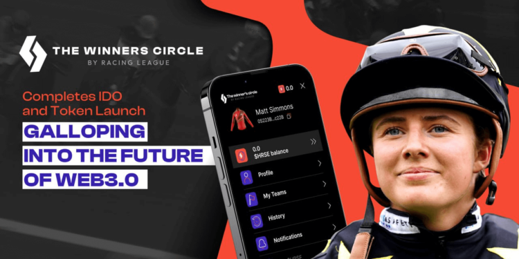The Winners Circle Completes IDO and Token Launch, Galloping Into the Future of Web3.0