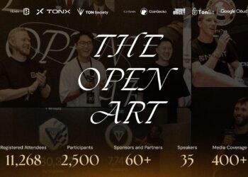 The Open Art by Blum, TONX, and TON Society Draws 11,280+ Registered Attendees, Becoming the Largest Event of Token2049 Week