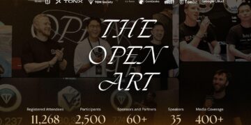 The Open Art by Blum, TONX, and TON Society Draws 11,280+ Registered Attendees, Becoming the Largest Event of Token2049 Week